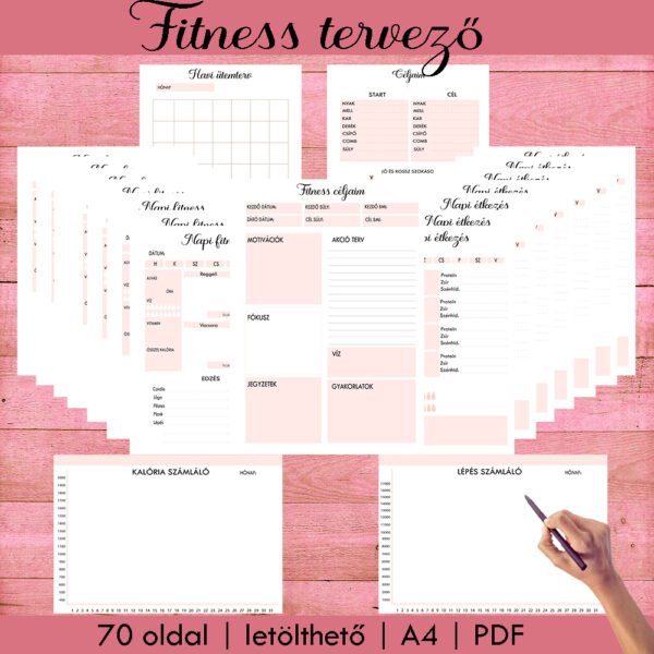 Fitness tervező